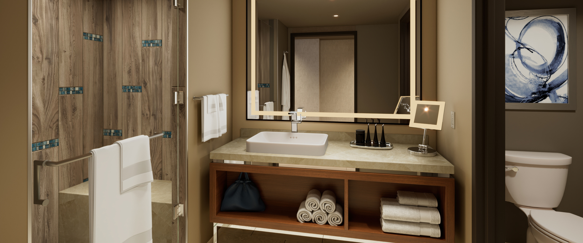 M Resort hotel bathroom